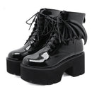 Women Nevada Angel Wing Ankle Boots High Heels