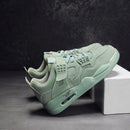 Hot Sale Young Boy Casual Sneakers Air Design Big Boy Running Shoes Orange Leather Sport Shoes For Boy Fashion Children Sneakers