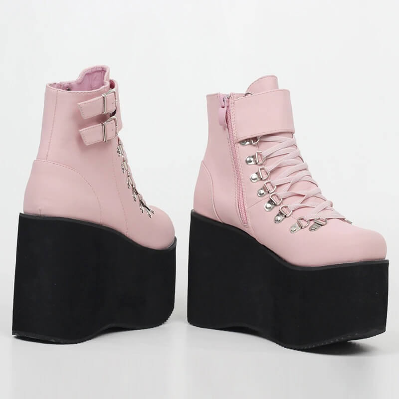 women nevada high heel pink boots