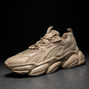 Men Shoe Chunky Luxury Comfortable, shoe men Glossy Thick Sole, Sports Shoe Trainers Running