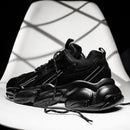 Men Shoe Chunky Luxury Comfortable, shoe men Glossy Thick Sole, Sports Shoe Trainers Running