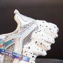 Sneakers Women Spring 2020 Sequined Cloth Bling Breathable Round Toe Leisure Chunky Women Shoes Tenis Feminino Zapatos De Mujer