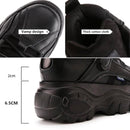 New Super fire women's boots fashion high-top Height casual increasing women Booties autumn winter thick-soled Female sneakers