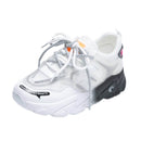 Women Platform Sneakers Designers Summer Mesh Lace Up Casual Shoes Fashion 5cm High Chunky Sneaker Ladies Vulcanized Shoes Woman