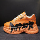 Designer Sneakers Woman Casual Platform Shoes Fashion Brand Height Increasing Ladies Shoes Chunky Sneakers Woman Zapatilla Mujer