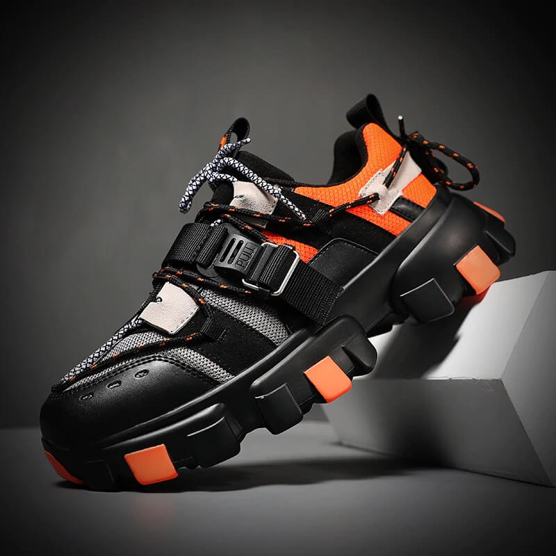 Personality Couple Casual Shoes Outdoor Non Slip Man Sneakers High Quality Hot Sale Breathable Rubber Sole Mixed Color Design