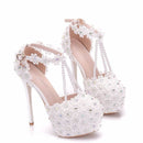 Concert Women Pump Shoe Hollow Lace – Elegant, Comfortable, and Non-Slip Pumps for Any Occasion | NEVADA™ - Nevada Shoe