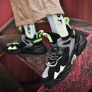 Stylish Running Men Shoes High Top Men's Sneakers Lace Up Sporty Man Shoes Comfortable Mans Sneaker Gym Jogging Athletic Trainer