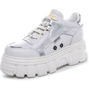 Women shoe winter new leather, fashion small white shoe women comfortable thick bottom non-slip