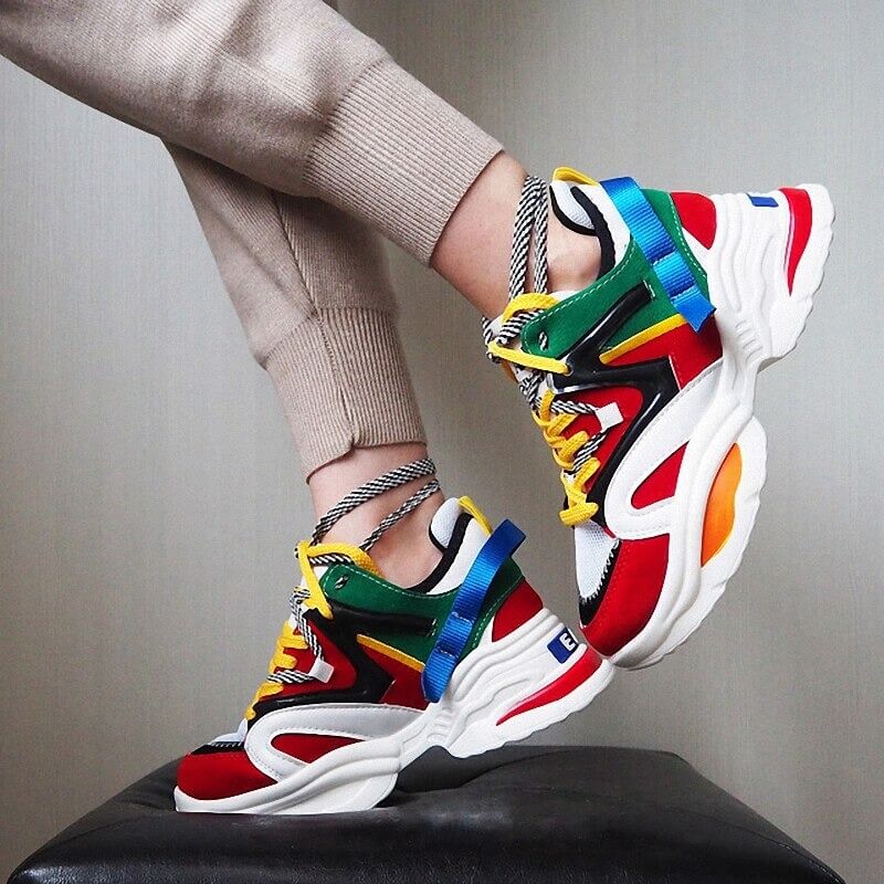 Autumn Vintage Sneakers Men Breathable Mesh Casual Shoes Men Comfortable Fashion Tenis Masculino Adulto Sneakers