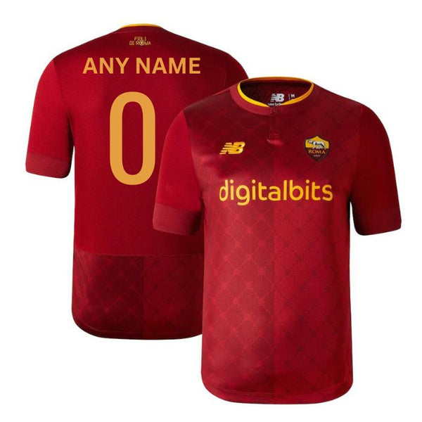 AS Roma Home Unisex Shirt  Customized Jersey - Red
