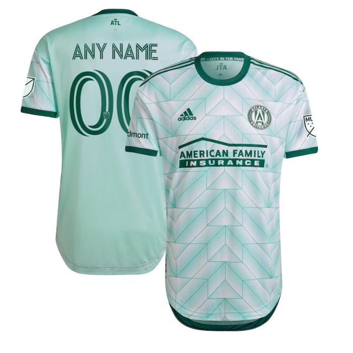 Atlanta United FC Unisex Shirt 2022 The Forest Kit Custom Jersey - Mint