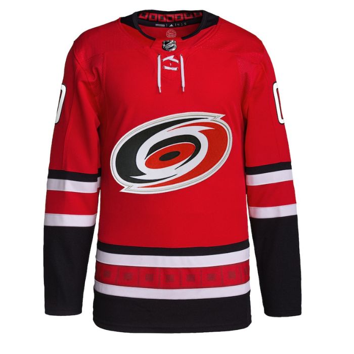 Carolina Hurricanes Unisex Home Primegreen Pro Custom Jersey - Red