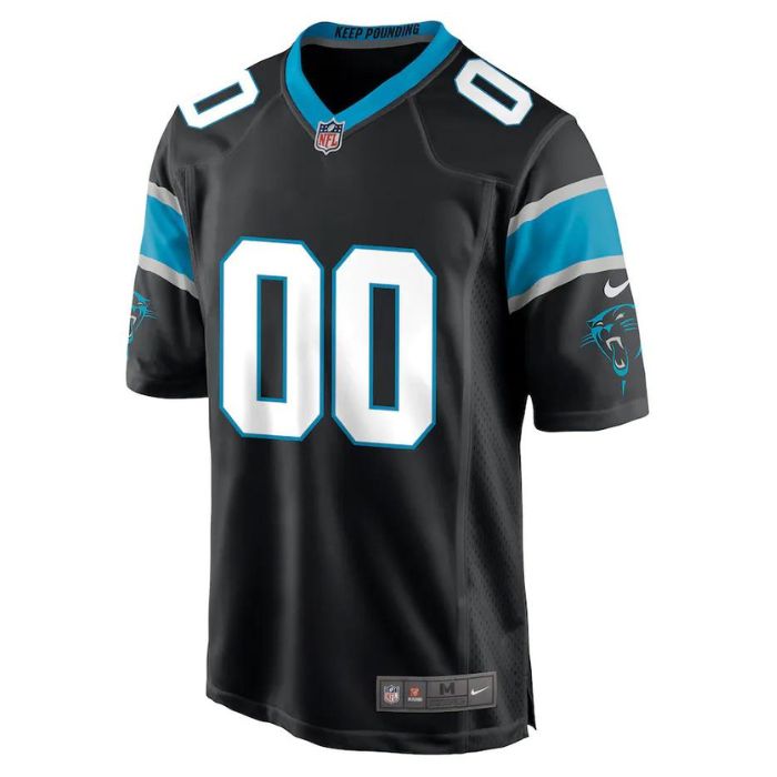 Carolina Panthers Unisex Shirt Custom Game Jersey - Black