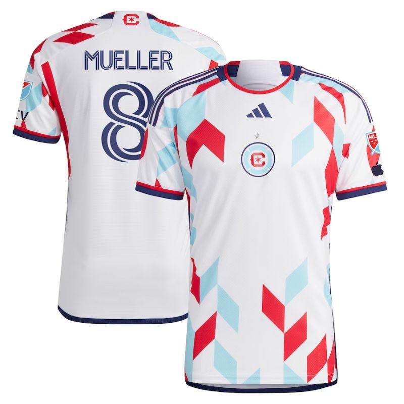 Chicago Fire Chris Mueller Unisex Shirt White 202324 A Kit For All Player Jersey