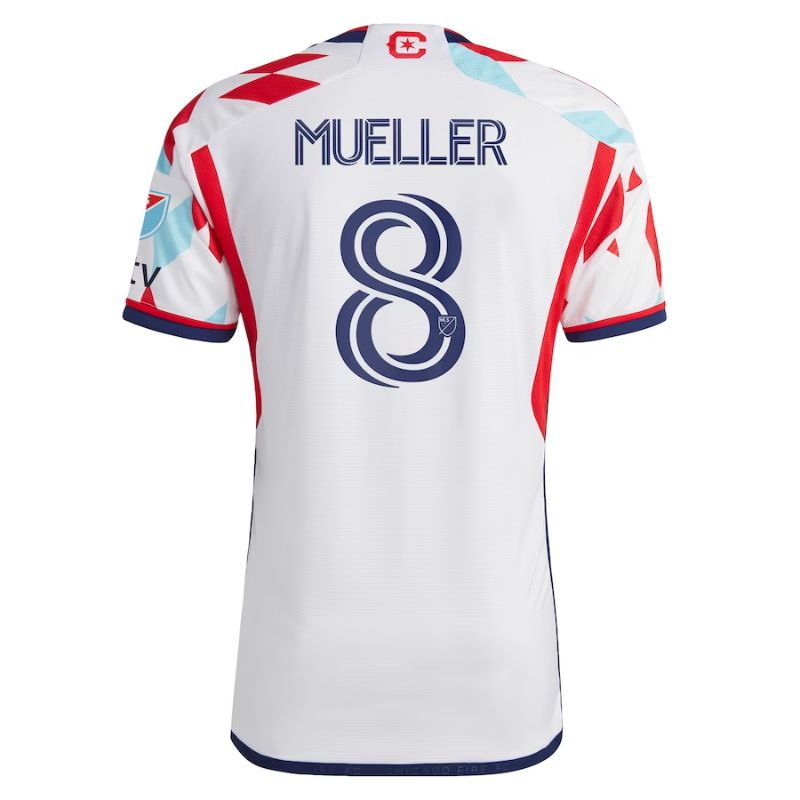 Chicago Fire Chris Mueller Unisex Shirt White 2023/24 A Kit For All Player Jersey