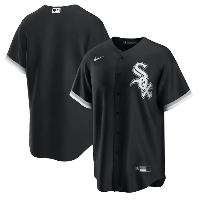 Chicago White Sox Team Alternate Unisex Custom Team Jersey - Black