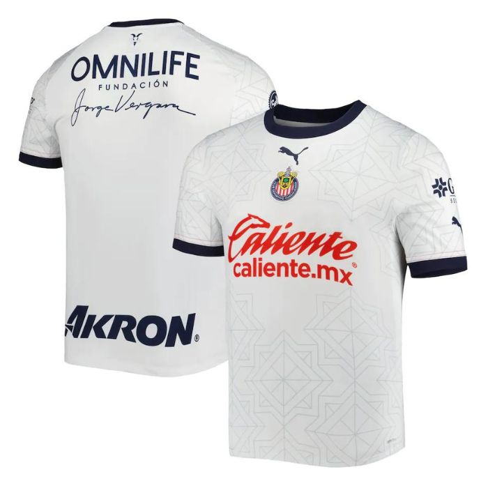 Chivas Unisex Shirt  Away Jersey - White