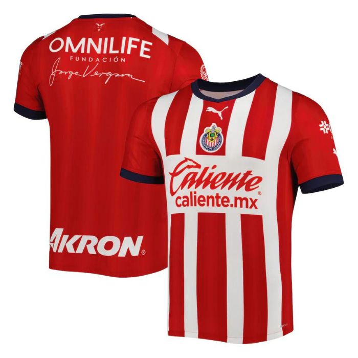 Chivas Unisex Shirt  Home Jersey - Red