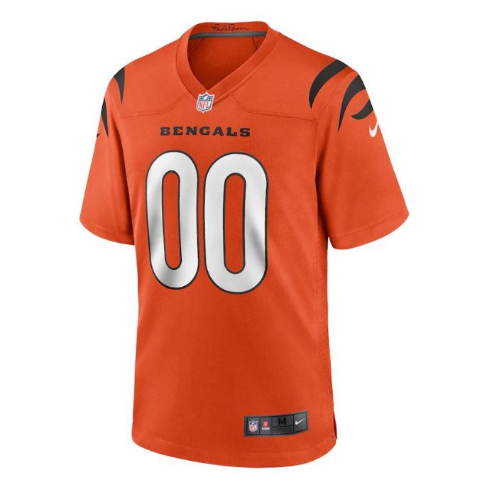 Cincinnati Bengals Unisex Shirt Alternate Game Customized Jersey - Orange