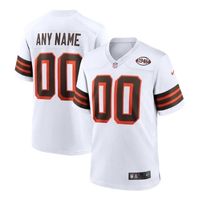 Cleveland Browns Team Collection Alternate Unisex Custom Jersey - White