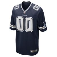 Dallas Cowboys Team Custom Game Unisex Jersey - Navy