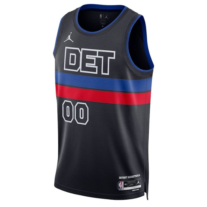 Detroit Pistons Unisex  Swingman Custom Jersey - Statement Edition - Blue