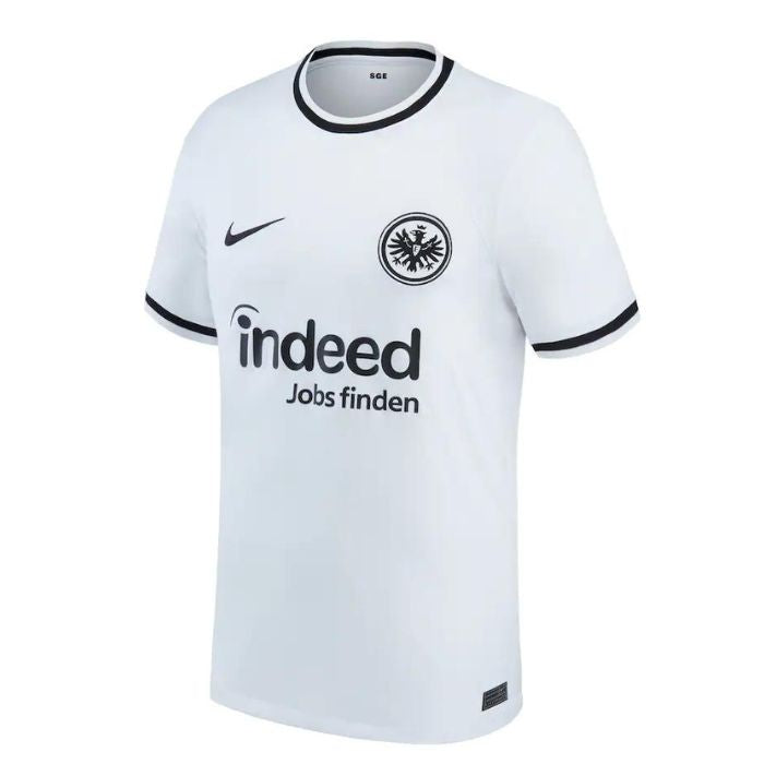 Eintracht Frankfurt Unisex Shirt  Home Custom Jersey - White