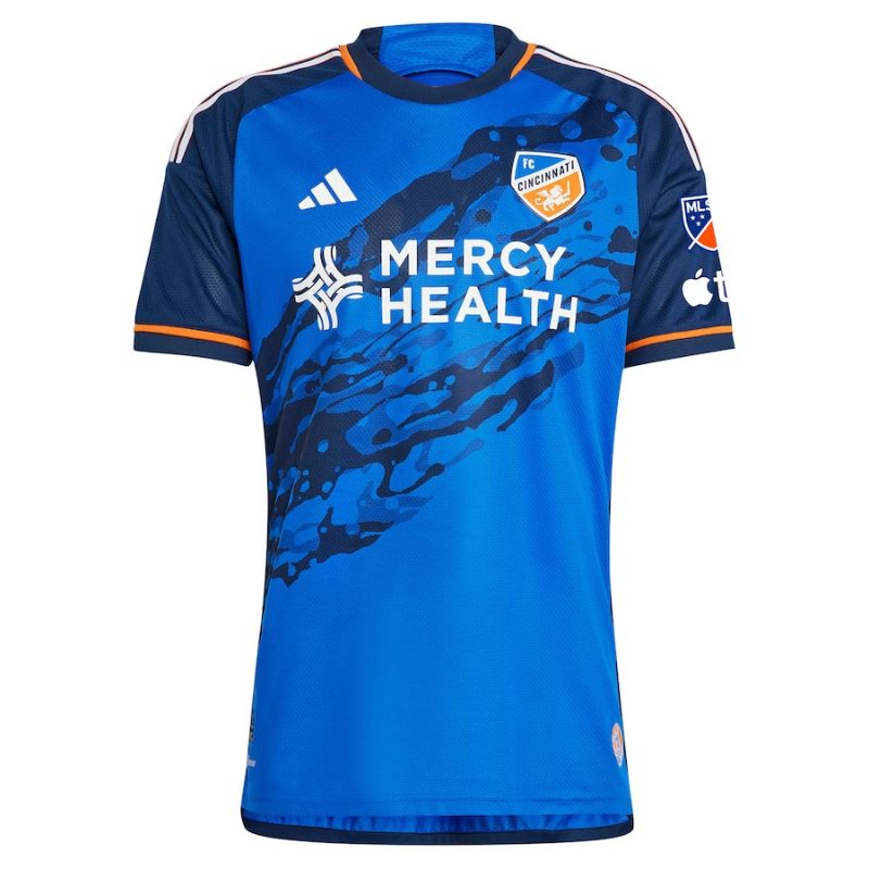 FC Cincinnati Unisex Shirt 2023 River Kit Custom Jersey - Blue