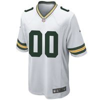 Green Bay Packers Team Customized Game Pro Jersey - White