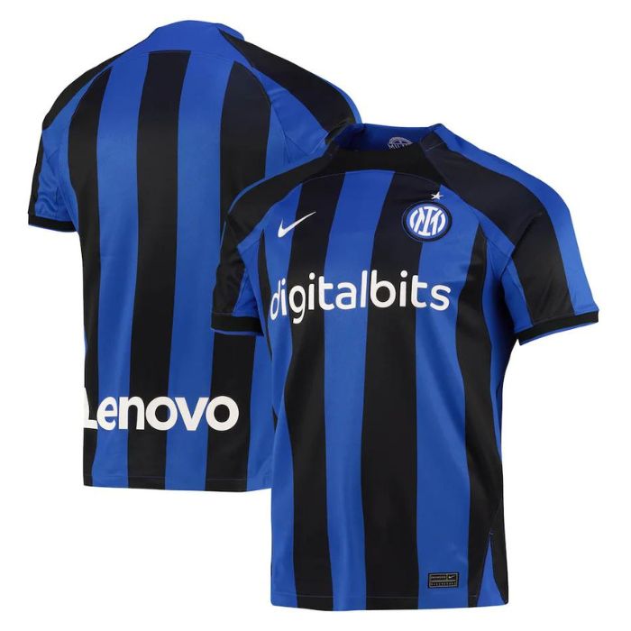 Inter Milan Home Unisex Shirt  Custom Jersey - Blue