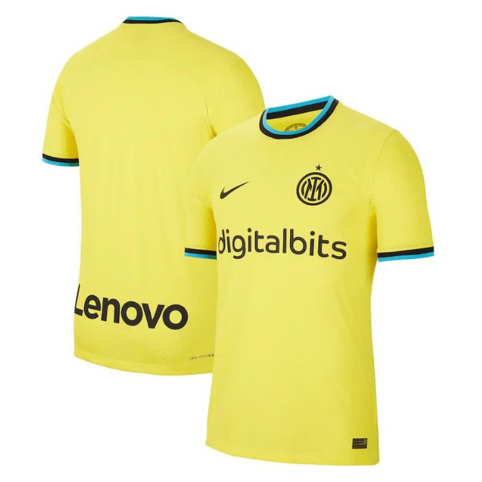 Inter Milan Third Unisex Shirt  Custom Jersey - Yellow