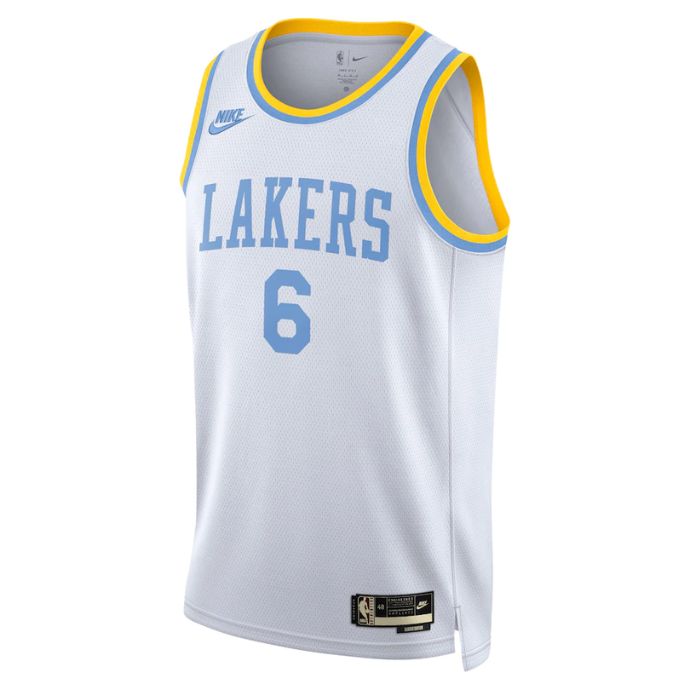 LeBron James Los Angeles Lakers  Swingman Jersey White - Classic Edition