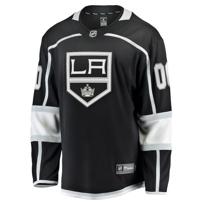 Los Angeles Kings Unisex  Home Breakaway Custom Jersey - Black