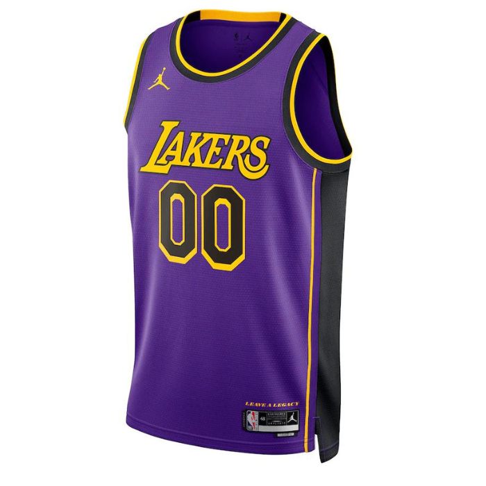 Los Angeles Lakers Unisex 202223 Swingman Custom Jersey - Statement Edition - Purple