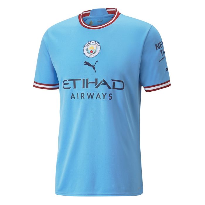 Manchester City Unisex Shirt  Home Customized Jersey - Sky Blue