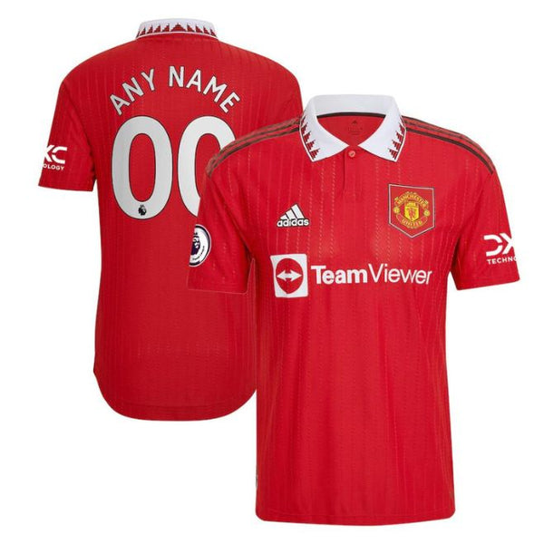 Manchester United  Home Unisex Shirt Custom Jersey - Red