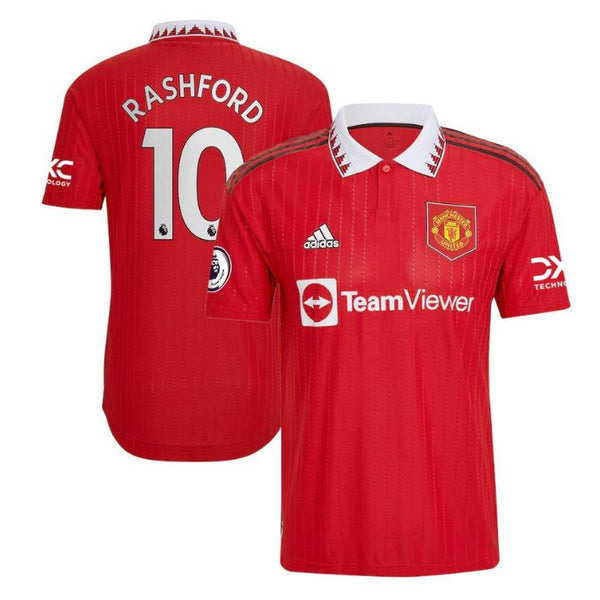 Marcus Rashford Manchester United Unisex  Home Player Jersey - Red
