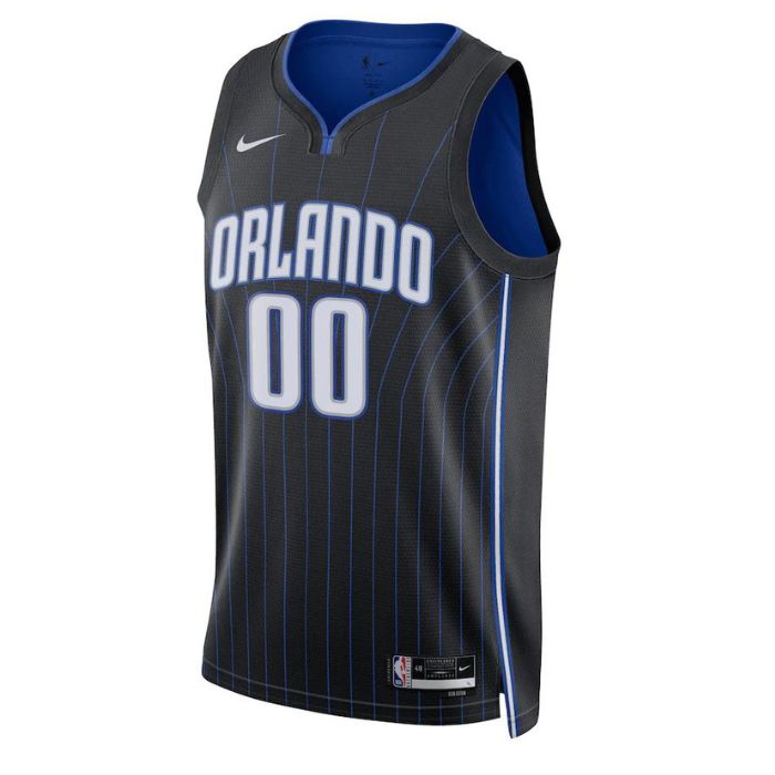 Orlando Magic Unisex  Swingman Custom Jersey Black - Icon Edition