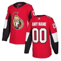 Ottawa Senators Team Unisex Custom Jersey - Red