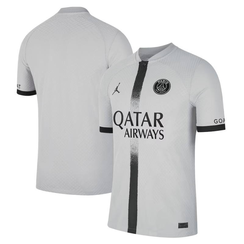 Paris Saint-Germain 2022/23 Away Vapor Match Authentic Blank Jersey - Black