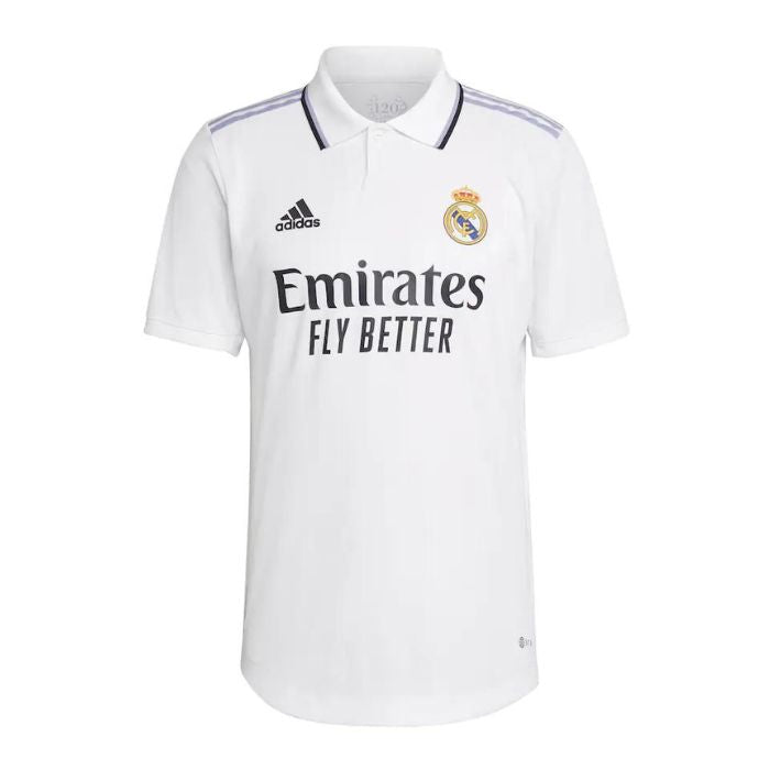 Real Madrid Team Home Shirt   Customized Jersey- White