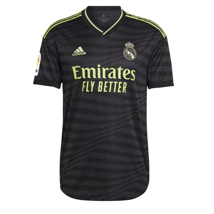 Luka Modric Real Madrid Unisex Shirt  Third Player Jersey - Black