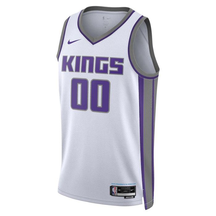 Sacramento Kings Unisex  Swingman Custom Jersey White - Association Edition