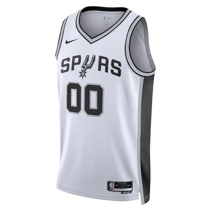 San Antonio Spurs Unisex  Swingman Custom Jersey White - Association Edition