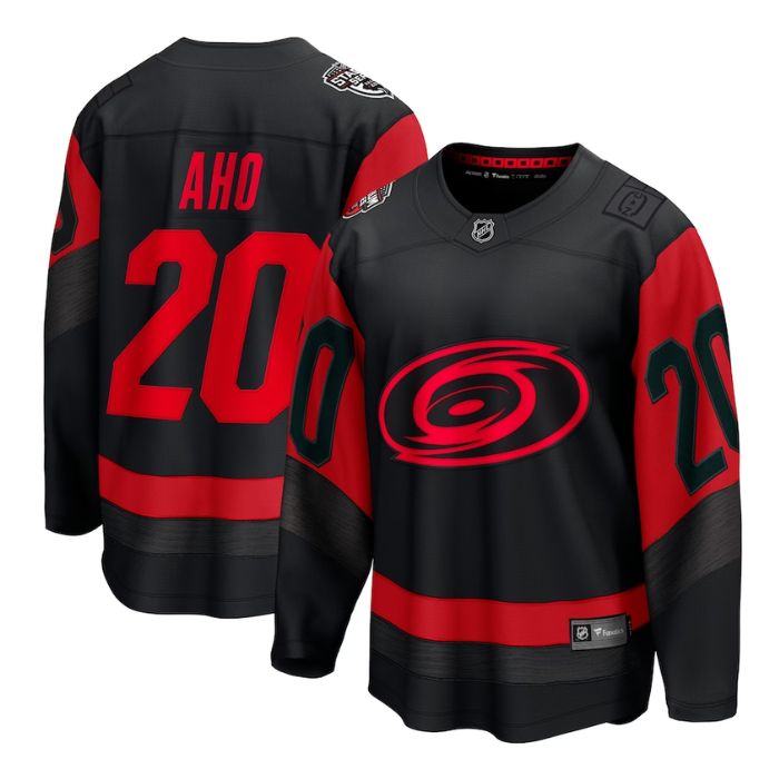 Sebastian Aho Carolina Hurricanes Unisex 2023 Series Breakaway Player Jersey - Black