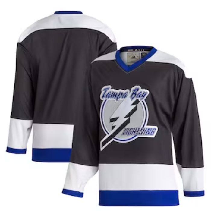 Tampa Bay Lightning Team Classics Unisex Custom Jersey - Black