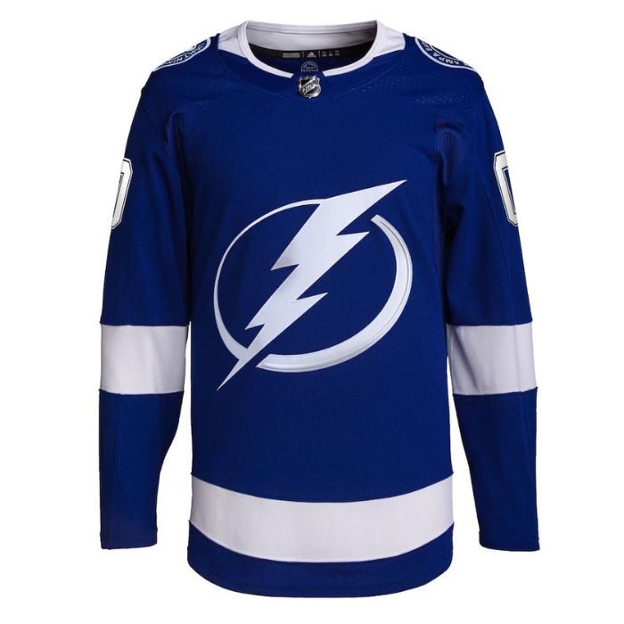 Tampa Bay Lightning Unisex Home Primegreen Pro Custom Jersey - Royal