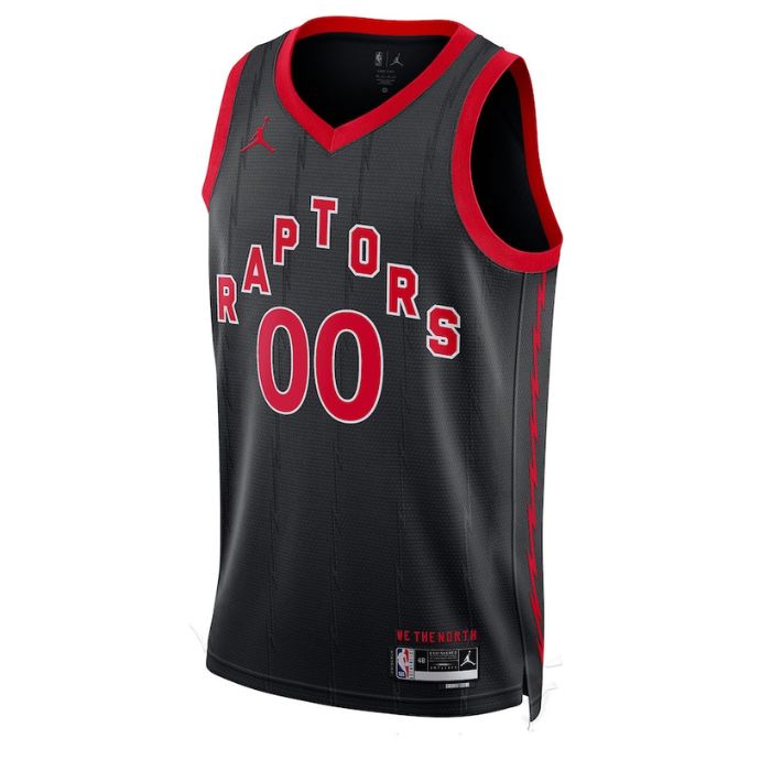 Toronto Raptors Unisex  Swingman Custom Pro Official Jersey - Statement Edition - Black