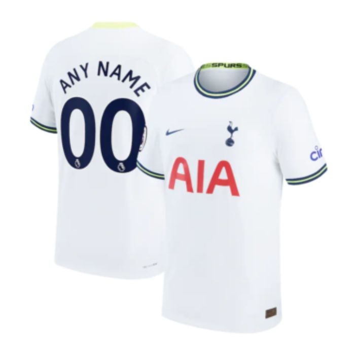 Tottenham Hotspur Home Stadium Unisex Shirt  Custom Jersey - White